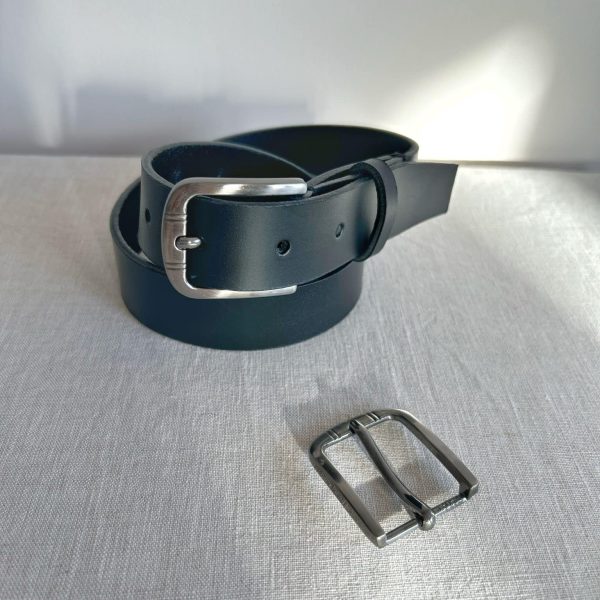 Ceinture au tannage végétal sur-mesure - 3 cm de large