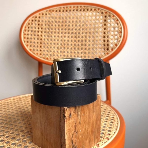 Ceinture Bleu marine - Taille 1 XS/S - 3 cm de large