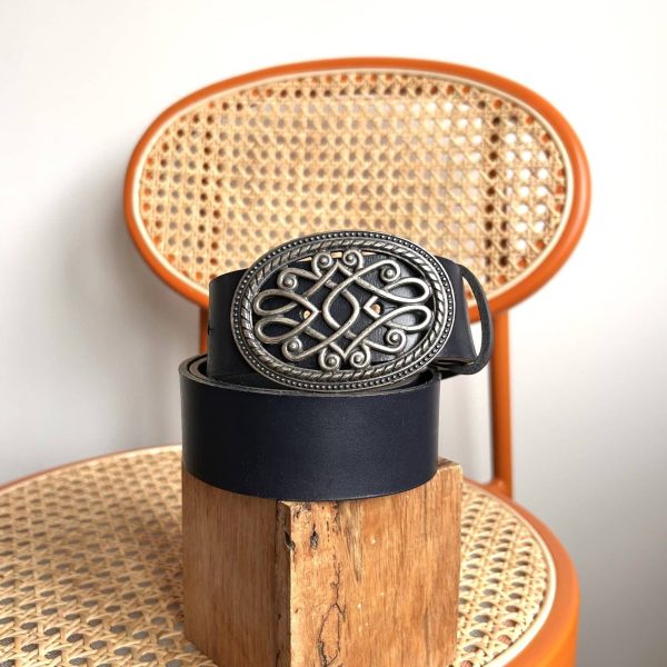 Ceinture Bleu marine - Taille 2 M/L - 4 cm de large