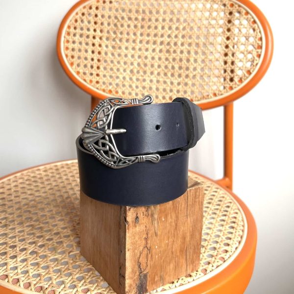 Ceinture Bleu marine - Taille 36/S - 4 cm de large