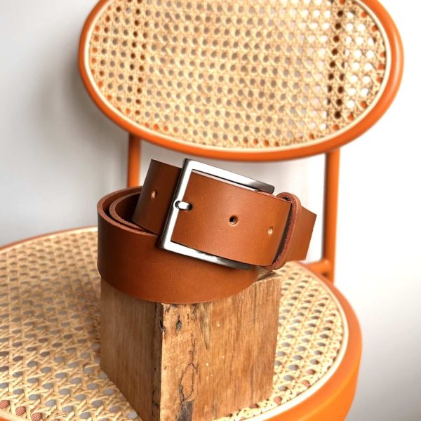 Ceinture Camel - Taille 1 XS/S - 4 cm de large