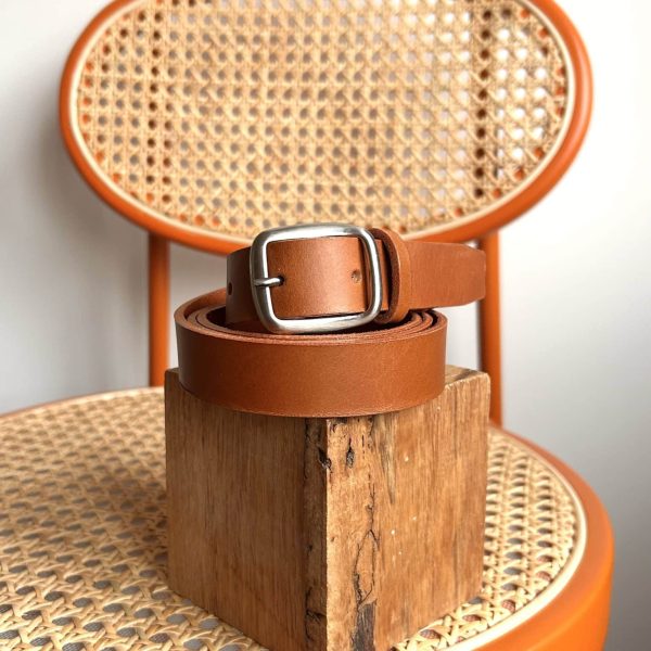 Ceinture Camel - Taille 3 XL/XXL - 2,5 cm de large