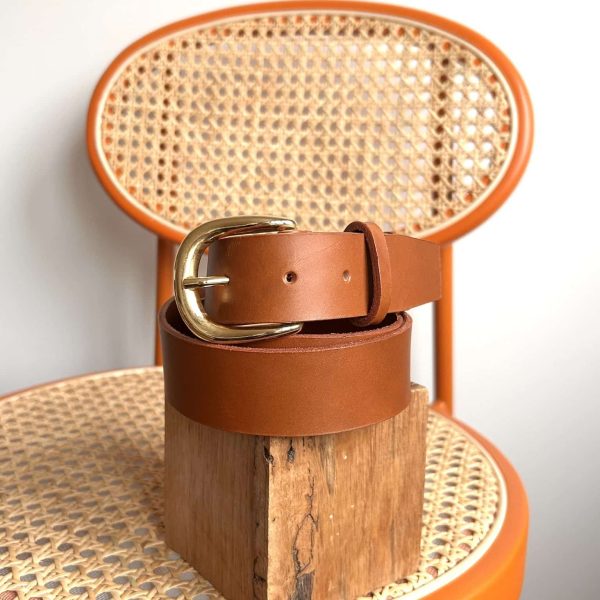 Ceinture Camel - Taille 3 XL/XXL - 3 cm de large