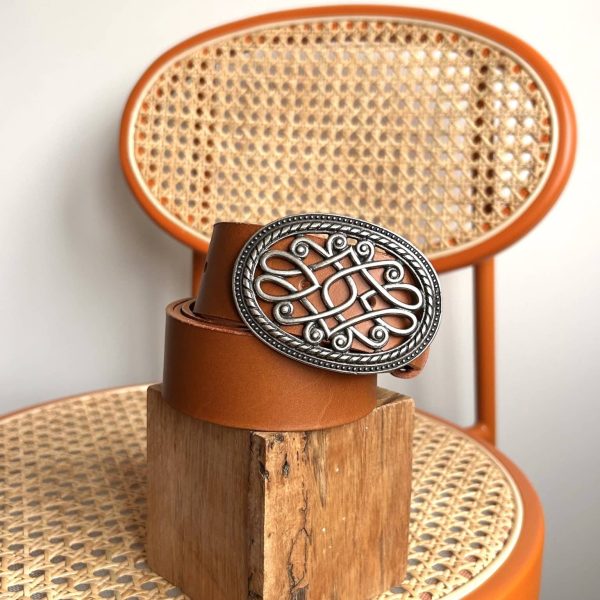 Ceinture Camel - Taille 3 XL/XXL - 4 cm de large