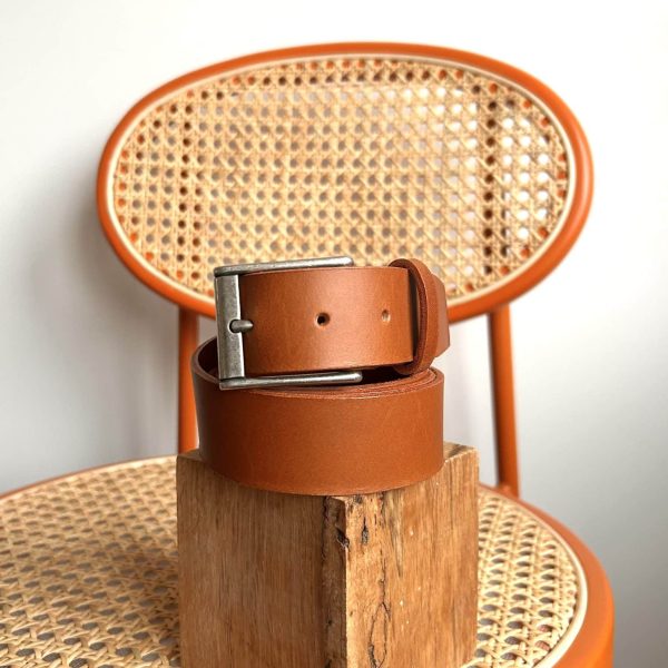 Ceinture Camel - Taille 3 XL/XXL - 3,5 cm de large