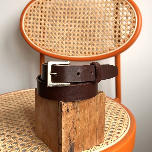 Ceinture Chocolat - Taille 2 M/L - 2,5 cm de large
