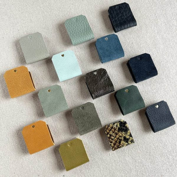 Marque-page aimanté - Tons jaune bleu et vert