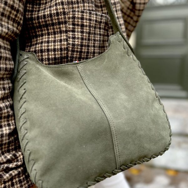 Sac Petit Boby Tressé Kaki