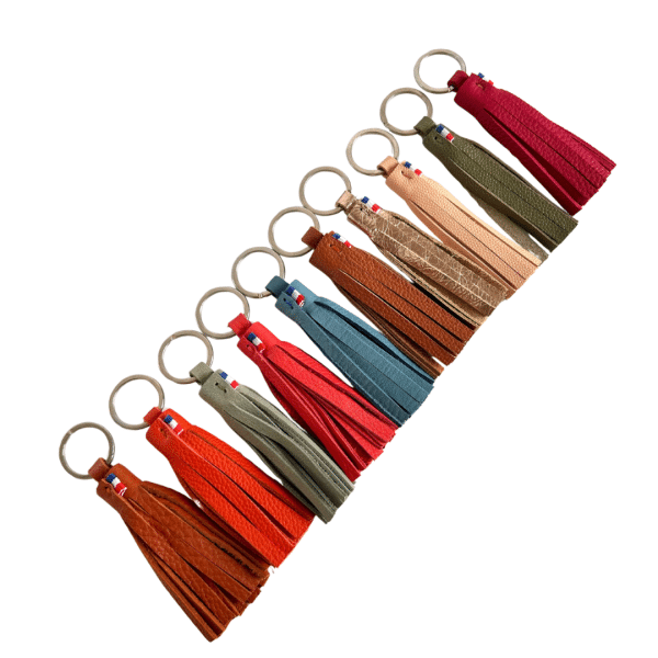 Porte-clé pompon