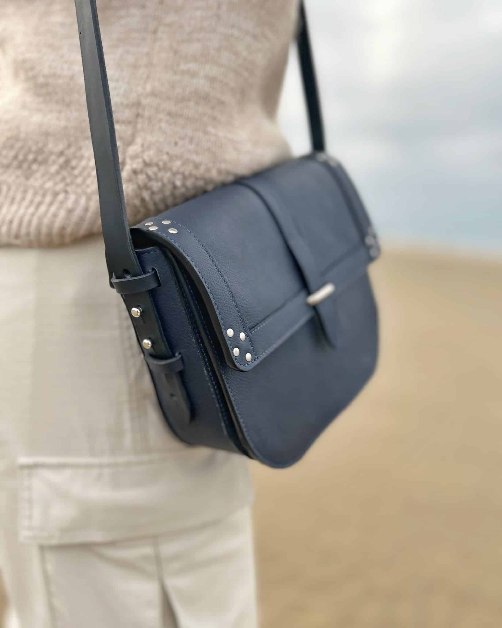 Sac Artémis Bleu marine – Image 5