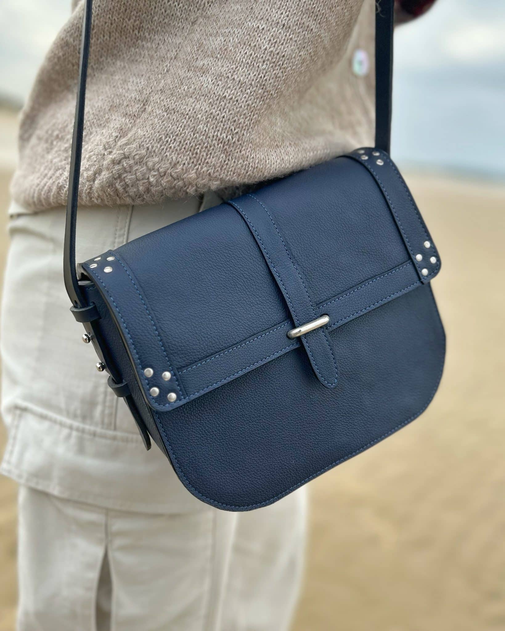 Sac Artémis Bleu marine – Image 6