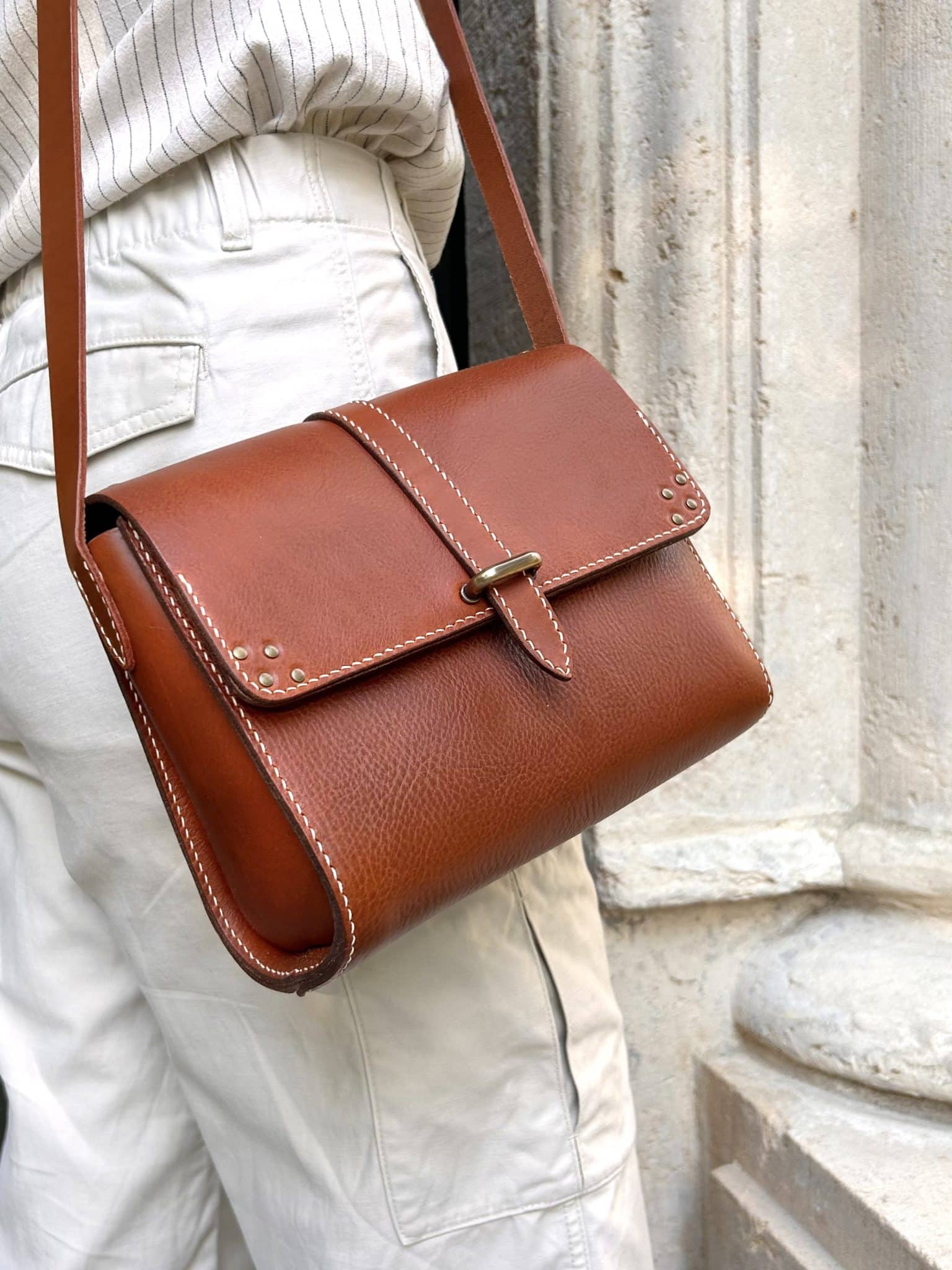 Sac Petit Artémis - Cognac – Image 12
