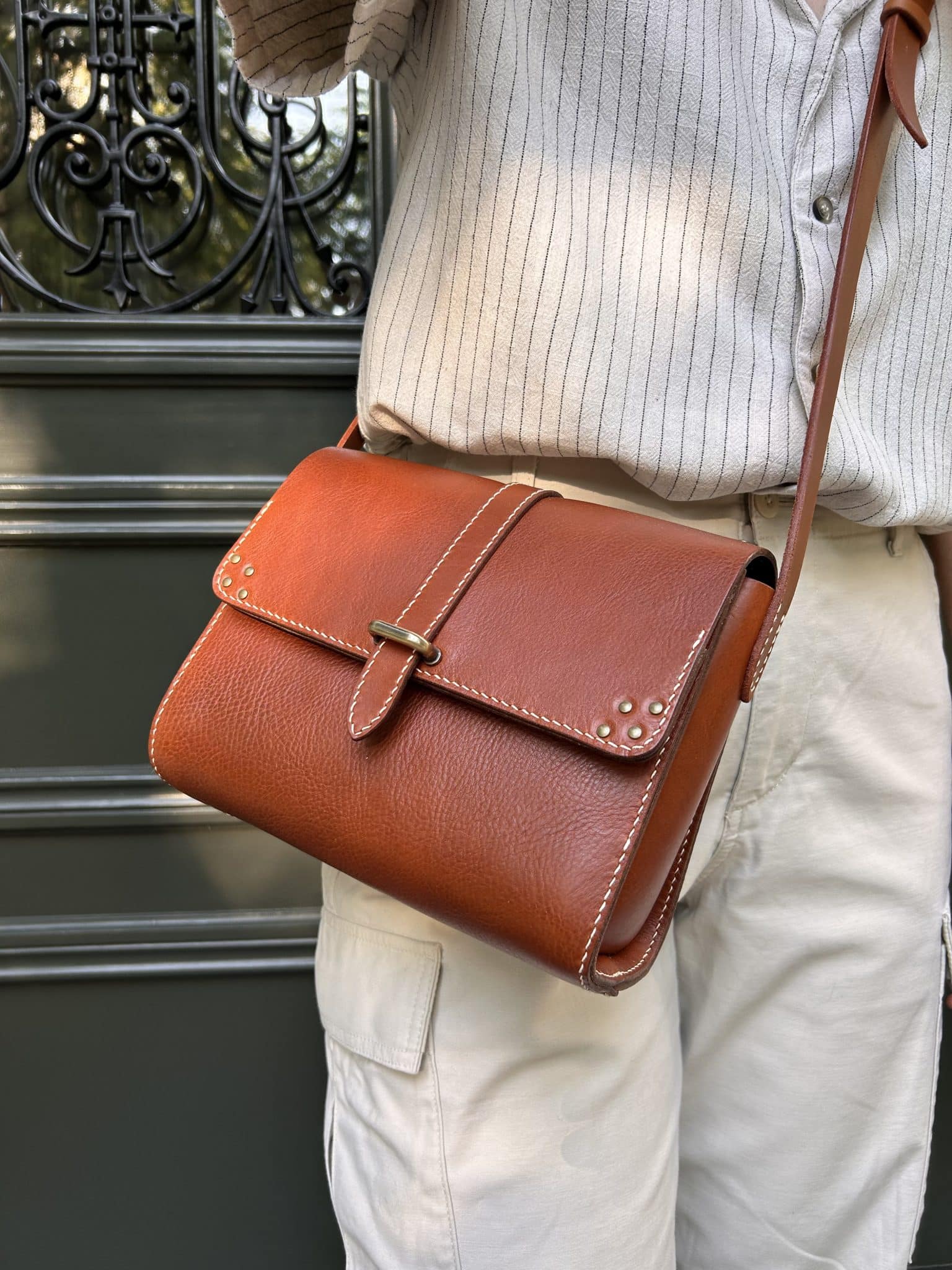 Sac Petit Artémis - Cognac – Image 6